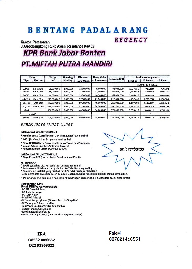 bentang padalarang regency