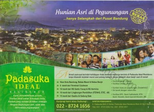 padasuka ideal brosur muka