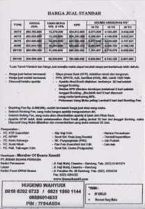 daftar harga