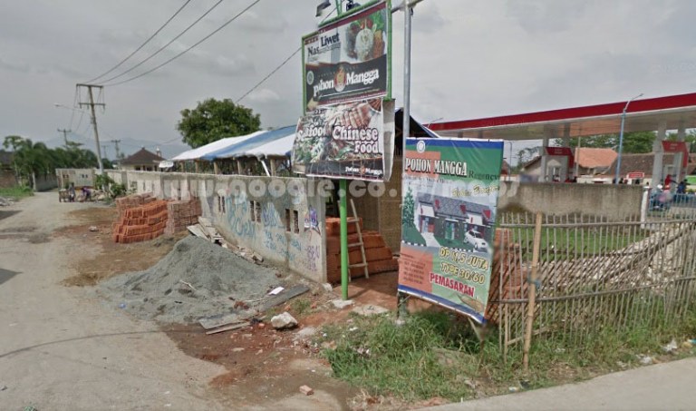 akses masuk pohon mangga regency SPBU