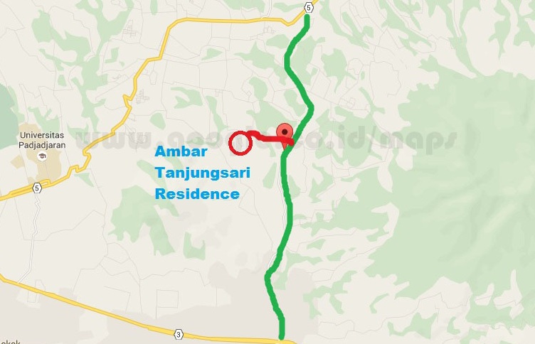 [Peta lokasi] Perumahan subsidi Ambar tanjungsari Residence – Info ...