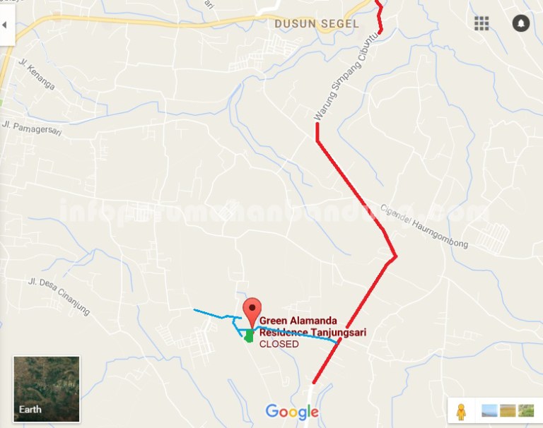 peta Green alamanda residence copy