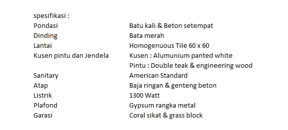 spesifikasiAndaruResidence