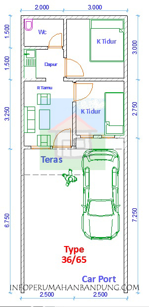 denah_KavlingPandanwangi copy