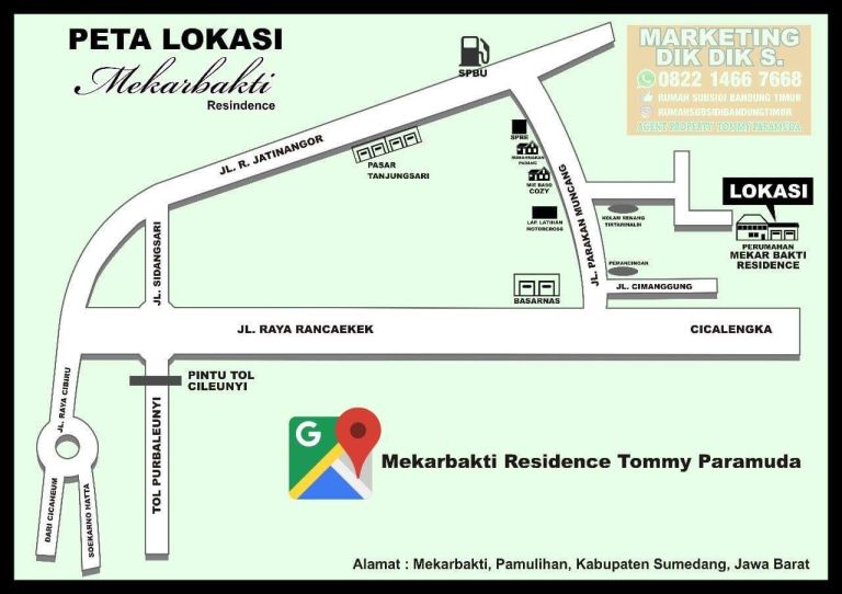 PetaLokasi_MekarBaktiresidence