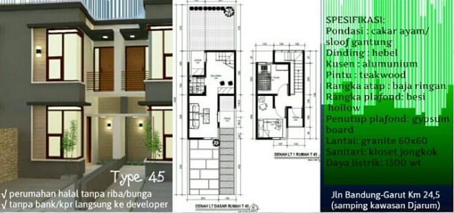 ZTHR_Tipe 45_2Lantai_A