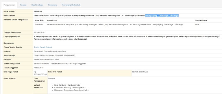 LelangLPSE_Konsultan_LRTBandungRaya