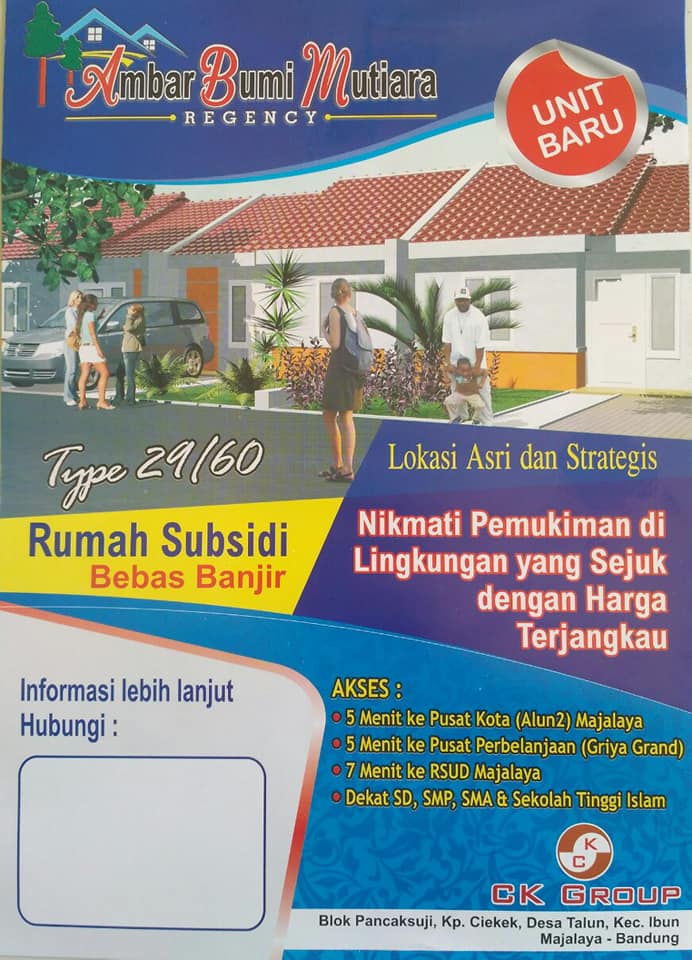 BrosurDepan_perumahan murah bandung_AmbarBumiMutiaraRegency