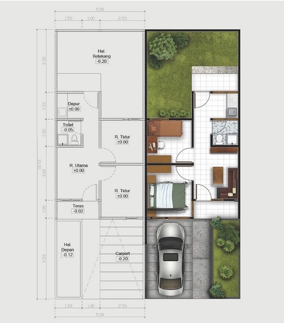 DenahRuangan_AlamSanggarIndah