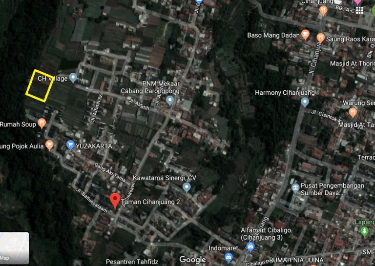 Maps_Kavling di Bandung_KavlingWitarsa