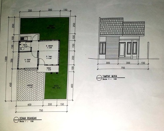 DesainDenah_perumahan di bandung_KavlingCinunuk