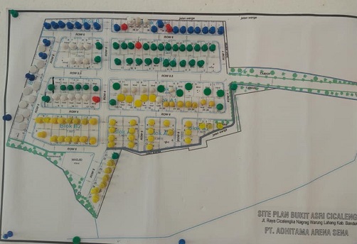 SitePlan_perumahan di bandung_Bukit AsriCicalengka
