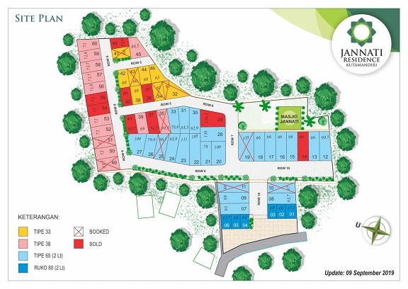 Siteplan_perumahan di jatinangor_JRK