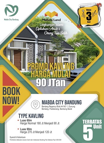 Brosur_developer sayriah di bandung_MabdaCityBandung
