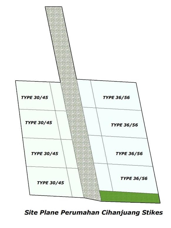 SitePlan_perumahan di bandung_CihanjuangStikes