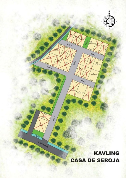 UpdateSitePlan_kavling siap bangun_CasaDeSorojaJan2020