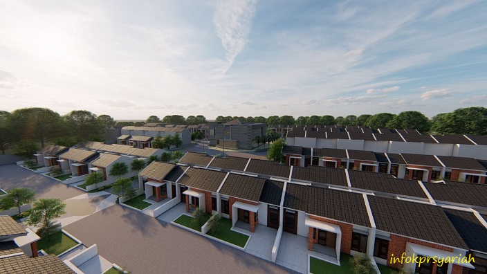 Desain Site Plan Perumahan di Bandung Sharia Islamic Soreang