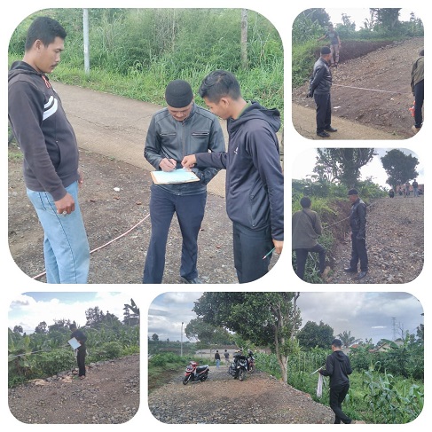 Progres Lahan Ukur BPN Kavling di Bandung Cipageran Villas