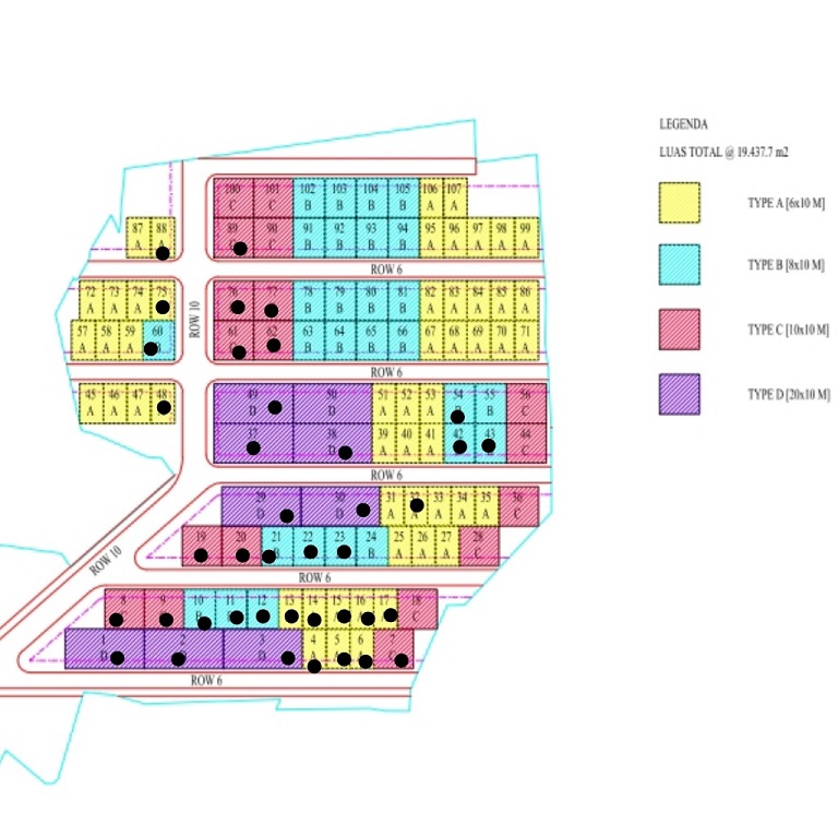Site Plan Perumahan di Bandung Al Farez Residence 5