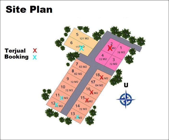 Sit Plan The Great House Cimahi Perumahan di Bandung