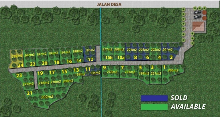 Site Plan Kebun Durian Cigalontang Investasi