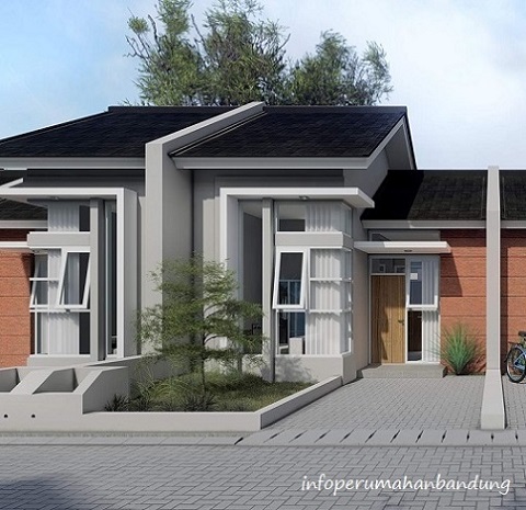 Tipe Emerald 36_72 Nevada Downtown Perumahan di Bandung